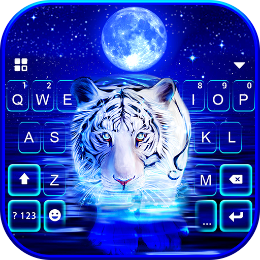 Neon Tiger 2 Tema Tastiera