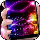 Fundo do Teclado Neon Transpar APK