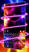 Fundo do Teclado Neon Transpar imagem de tela 1