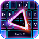 Chủ Đề Bàn Phím Neon Triangle APK