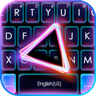 Chủ Đề Bàn Phím Neon Triangle biểu tượng