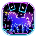 Neon Unicorn Tema de teclado APK