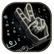 Fundo do Teclado Neon Victory