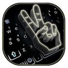 خلفية الكيبورد Neon Victory أيقونة