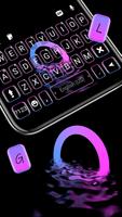 Fundo do Teclado Neon Water Loop imagem de tela 1