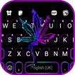 Teclado Neon Weed Black