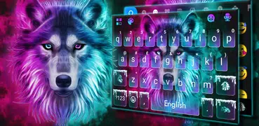 Neon Wolf New Teclado