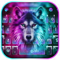 Neon Wolf New Keyboard Theme