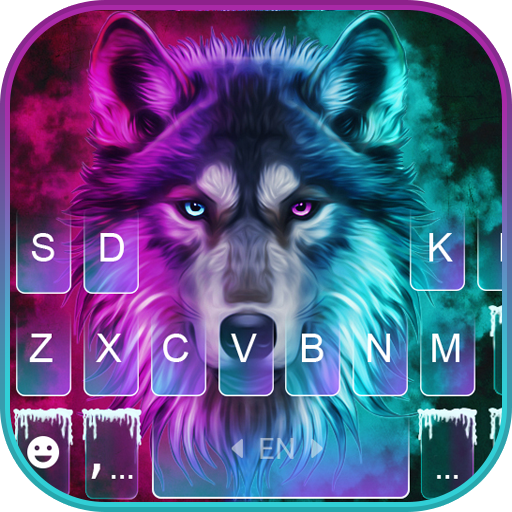 тема Neon Wolf New