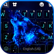Thème de clavier Neon Wolf 2