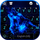 Thème de clavier Neon Wolf 2 APK