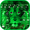 Tema de teclado Neon Lion APK