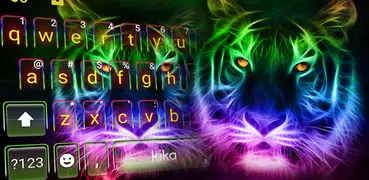 Neon Tiger 主題鍵盤