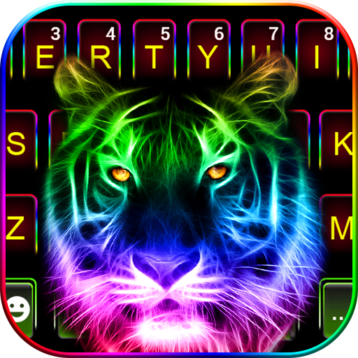 Teclado Neon Tiger