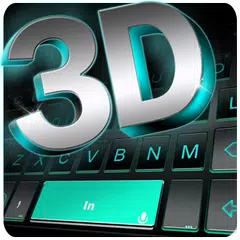 download Neon 3D Black Tastiera APK