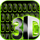 Yeni Havalı Neon 3d Green Blac simgesi