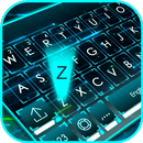 Tema Keyboard Neon 3d Tech Hol APK