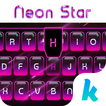 Neon Star Kika Keyboard Theme