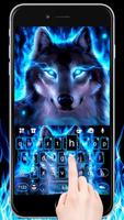 Poster Neon Wolf