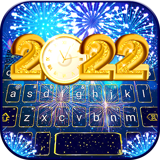 New Year Firework のテーマキーボード