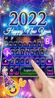 Teclado New Year 2022 imagem de tela 2