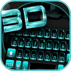 Next Tech 3d Keyboard Theme