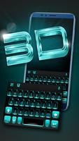 Thème de clavier Next Tech 3d Affiche