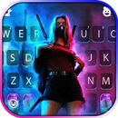 Hình nền bàn phím Ninja Cool Girl APK