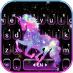 Tema Keyboard Night Galaxy Uni