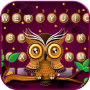 Thème de clavier Nightowl APK