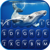 خلفية الكيبورد Ocean Whale أيقونة