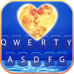 Фон клавиатуры Ocean Love Moon