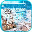 Ocean Rocks Keyboard Backgroun APK