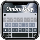 Fundo do Teclado Ombre Grey APK