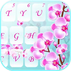 الكيبورد Orchid Flowers