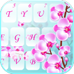 Orchid Flowers keyboard