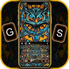 Owl Totem Klavye Arkaplanı simgesi