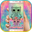 Colorful Owl Tema Papan Kekunc