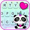 Thème de clavier Panda Unicorn APK