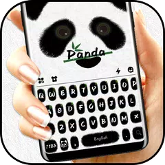 Tema Cute Panda per Tastiera