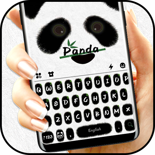 Tema Cute Panda per Tastiera