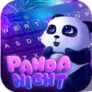 Thème de clavier Panda Night APK