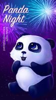 Thème de clavier Panda Night Affiche