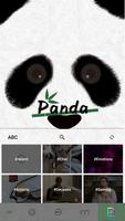 برنامه‌نما تم صفحه کليد Panda عکس از صفحه
