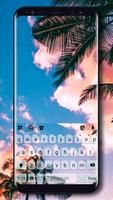 Palm Tree Sky Poster