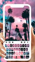 Fond de clavier Palm Tree Suns Affiche