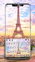 Teclado Paris Tower Sky Cartaz