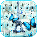 Paris Postcard Keyboard Theme APK