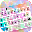 Pastel Clouds Sky Keyboard Bac