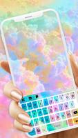 Pastel Clouds Sky poster